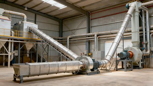 Implementación Lean de Transportadores de Tornillo: Revolución de la Eficiencia y Mejora de la Calidad en una Línea de Producción de Alimentos