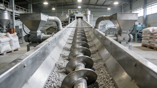 Últimas soluciones de la empresa sobre Caso de aplicación de los transportadores de tornillo de acero inoxidable en el manejo de fertilizantes