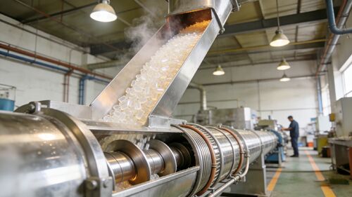 Últimas soluciones de la empresa sobre Solución Integrada para Enfriamiento y Transporte de Pellets de Plástico a Alta Temperatura