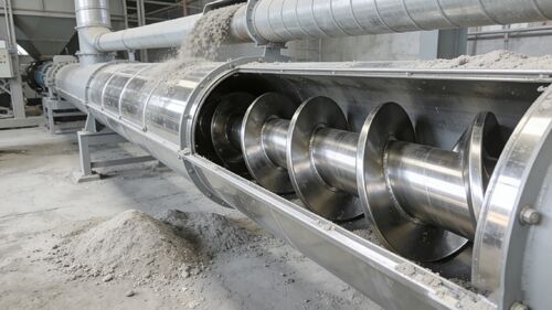 ¿La abrasión y la corrosión graves del polvo mineral?