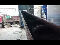 Sistema de transporte de hielo con tornillo flexible con tornillo