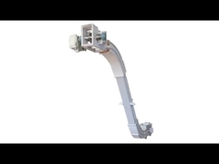 Transporte de cadena de arrastramiento de ceniza de carbón industrial con trituradora de rocas incorporada