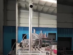 Material resistente al calor Característica de la máquina de alimentación industrial Mini transportador de tornillo inclinado