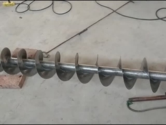 Fabricación de tornos de acero inoxidable para transportadores