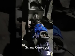 Sistema de transmisión de transporte de tornillo de ranura espiral de tornillo de aguja de corte flexible a medida