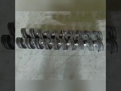 Estación de mezcla de hormigón de alto rendimiento y durabilidad, transportador espiral laminado en frío continuo