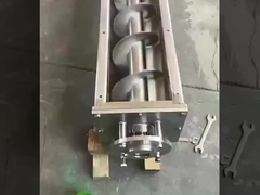 Conveyor de aguja de tornillo en forma de U para industria química