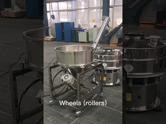 Demo de transportador de tornillo de alto rendimiento para el manejo de materiales industriales