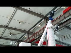 Envasador de acero inoxidable con tornillo de cemento vertical flexible