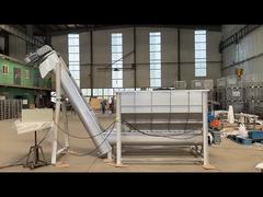 Transportador de tornillo helicoidal sin eje personalizado Máquina transportadora en espiral Alimentador de tornillo para fabricación de energía