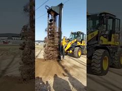 Excavadoras y plataformas de perforación de agujeros profundos con pilotes de tornillo personalizados de 5-40 toneladas, máquina excavadora, excavadora A