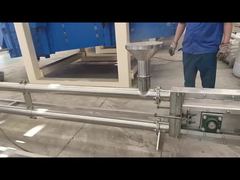 Transportador de cadena de tubería totalmente cerrada logra transporte de polvo sin polvo Polvo de grado industrial Z