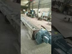 Transportador de tornillo personalizado Transportador de tornillo sin eje automático Cabrestante tubular Transportador de lodos integrado