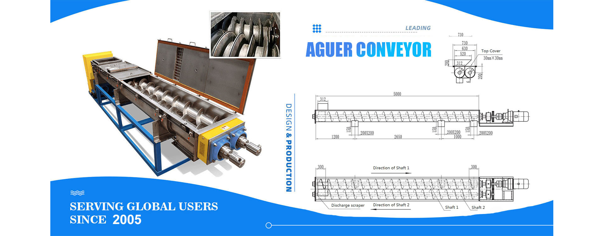calidad Convector de torsión de tornillo fábrica