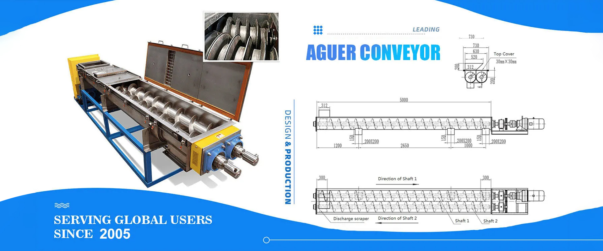 Calidad Convector de torsión de tornillo fábrica
