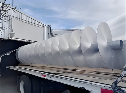 Últimas noticias de la empresa sobre Expertos en manipulación de materiales a granel de transportadores de tornillo le ofrecemos toda nuestra experiencia en la fabricación de transportadores de tornillo y auger de vuelo