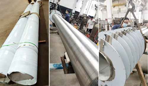 Últimas noticias de la empresa sobre Noticias del Proyecto Portugal: WeSeW Asegura una Colaboración Importante con un Cliente Portugués, el Proyecto de Transportador de Tornillo de Intercambio de Calor de Alta Gama Entra en la Fase Final de Ensamblaje