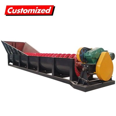 comprar Lavadora de arena de tornillo de 15 toneladas por hora Máquina de lavado de arena espiral de alta eficiencia Fabricación en línea