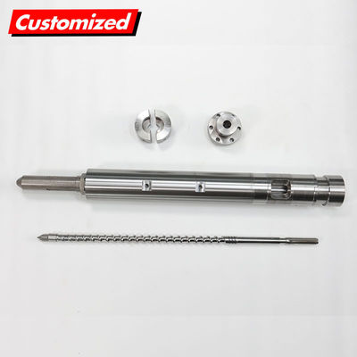 comprar Conjunto de barril de extrusora de tornillo doble de acero inoxidable Fabricación en línea