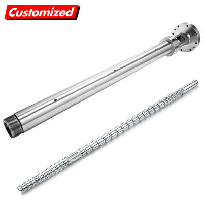 comprar Barril de tornillo de extrusión de extrusión de tubería de inyección de moldeo de tornillo de extrusión Fabricación en línea