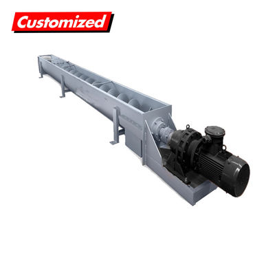 Un buen precio. Transportador de torsión de tornillo resistente al calor de acero inoxidable personalizado para el manejo de materiales en línea
