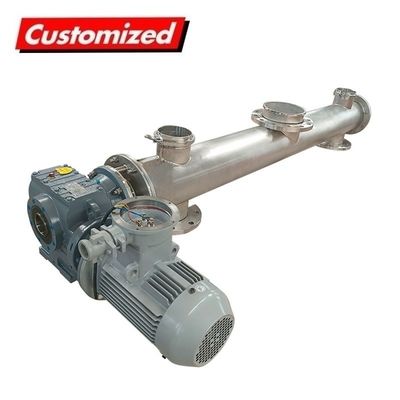 Un buen precio. Transportador de tornillo personalizado de acero inoxidable resistente al calor para la máquina de alimentación automática de auger OEM en línea