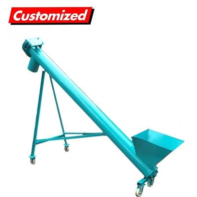 comprar Sistema de transporte con alimentador de torsión de tornillo pequeño personalizado y trampolín Política de devolución de 30 días Fabricación en línea