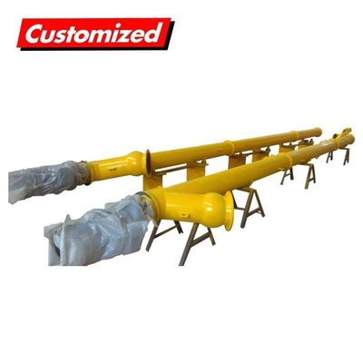 comprar Industria OEM transportador de tornillo de cemento flexible con material de acero inoxidable Fabricación en línea