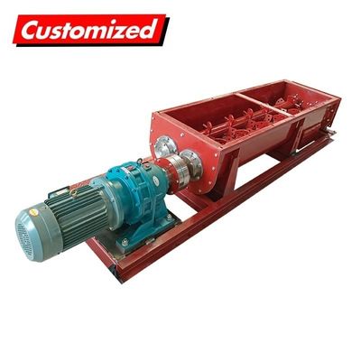 Un buen precio. Compresor de hormigón en forma de U de doble tornillo para transporte rápido en línea