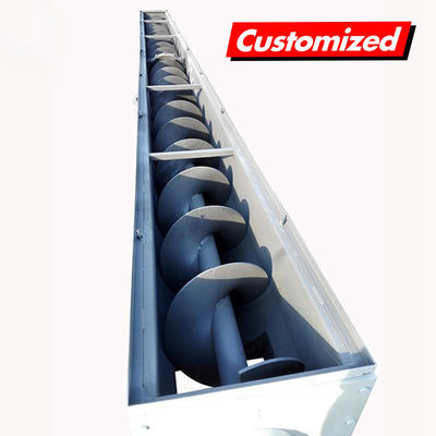 comprar Transportador espiral flexible personalizable de acero inoxidable para transporte de barro de perforación OEM Fabricación en línea