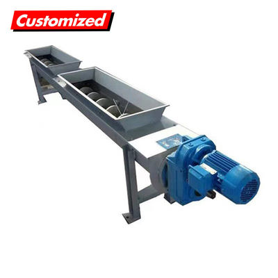 Un buen precio. Transportador de tornillo de acero inoxidable flexible resistente al calor para el manejo de materiales a altas temperaturas en línea