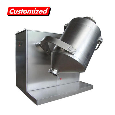 comprar 150.000kg peso bruto OEM mezclador automático 3D personalizado para polvo farmacéutico Fabricación en línea