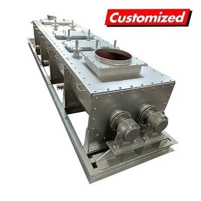 comprar Transportador de tornillo térmico de acero inoxidable Transporte de minería biaxial KX0022-1 Fabricación en línea