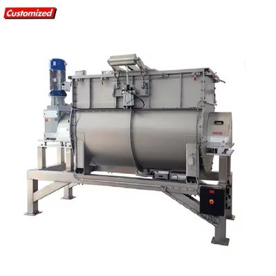 comprar 500 kg Mezcladora de cinta doble helicoidal de fácil operación para productos alimenticios farmacéuticos químicos Fabricación en línea