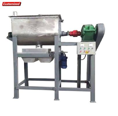 comprar Equipo de mezcla de polvo de calefacción Control de velocidad variable Mezclador de cinta pequeña Fabricación en línea
