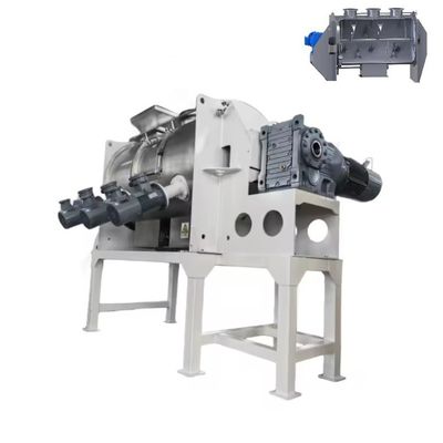 comprar Máquina de mezclar polvo de detergente eléctrico para calefacción con mezclador automático de cinta Fabricación en línea