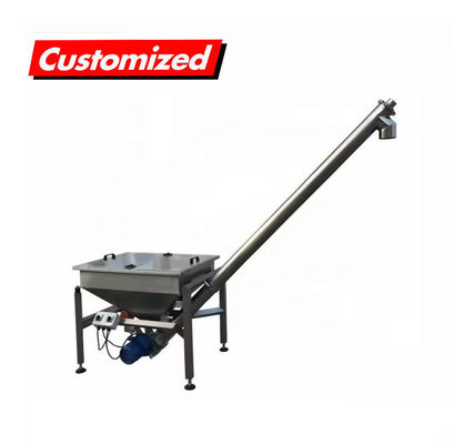 comprar Alimentador de torsión de tornillo flexible y personalizado para el transporte de polvo seco Fabricación en línea