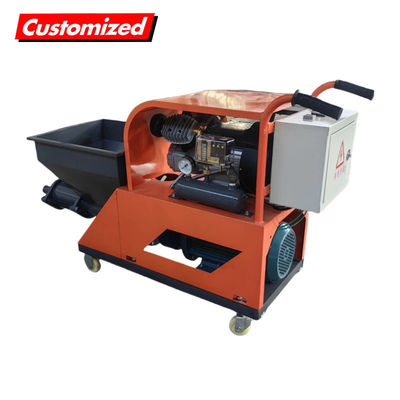 comprar Máquina eléctrica de rociado de mortero con bajo ruido y ángulo de alimentación ajustable Fabricación en línea