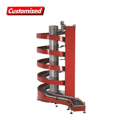 comprar Transportador de tornillo de elevador de acero al carbono inoxidable personalizado con alta velocidad Fabricación en línea
