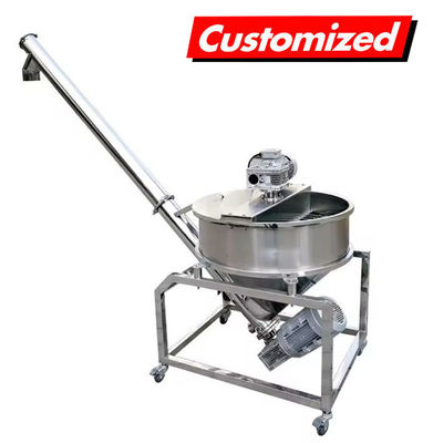 comprar EE.UU. Alimentador de polvo de tornillo a medida transportador de ascensor Alimentador de tornillo para materiales Fabricación en línea