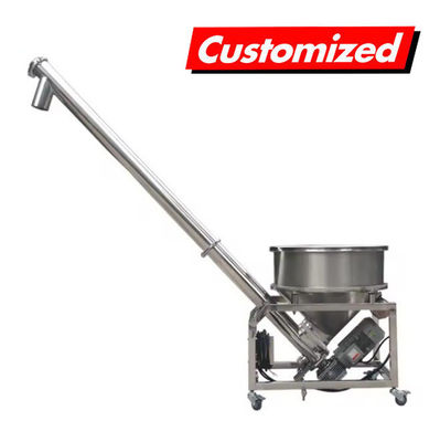 comprar Pago completo Polvo Leche en polvo Azúcar Café Almidón Aditivos Transportador de tornillo Aguilar Alimentador Fabricación en línea