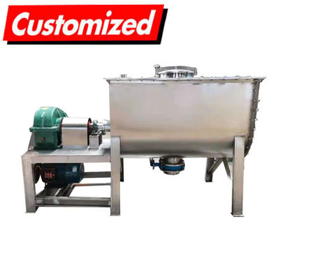 comprar 2024 OEM mezclador de polvo seco con cinta horizontal Fabricación en línea