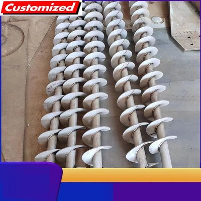 comprar 2025 de alta precisión de acero inoxidable SS304 SS316 Torsión sin eje para transportadores Maquinaria Máquinas de reparación Talleres transportador de polvo Fabricación en línea