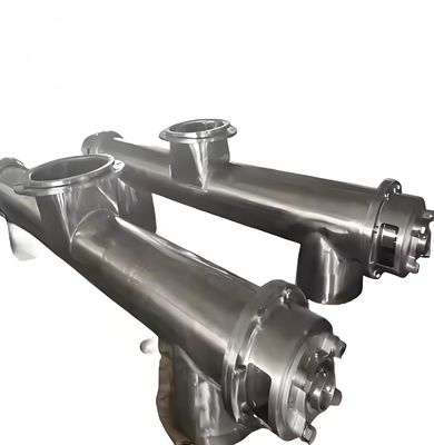 comprar Transportador de tornillo neumático al vacío de acero inoxidable para polvo de PVC con tubo de auger Fabricación en línea