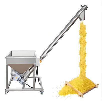 comprar Sistema móvil de transporte en espiral de acero inoxidable para la alimentación y el transporte de partículas de cemento Fabricación en línea