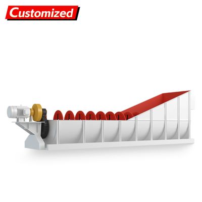 Un buen precio. custom Efficiency Silica Sand Washer Spiral Sand Washing Plant River Sand Screw Wash Machine auger screw Conveyor Customize en línea
