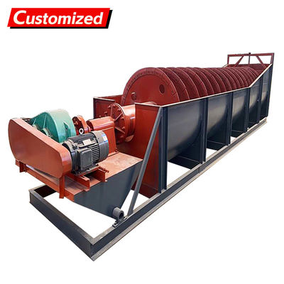 Un buen precio. oem Screw Sand Washing Machine 175 T/h Spiral Sand Washer Sand Washing Plant Manufacture Spiral Sand Washer to motorway,hydropower, building wash, classify, eliminatecontaminants. en línea