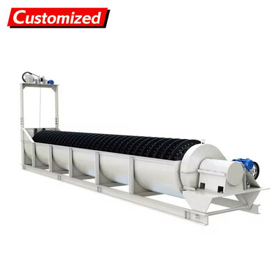 Un buen precio. Máquina de lavado en espiral de arena de río LX765 de baja inversión para construcción, carretera, plantas hidroeléctricas, plantas de arena y grava en línea