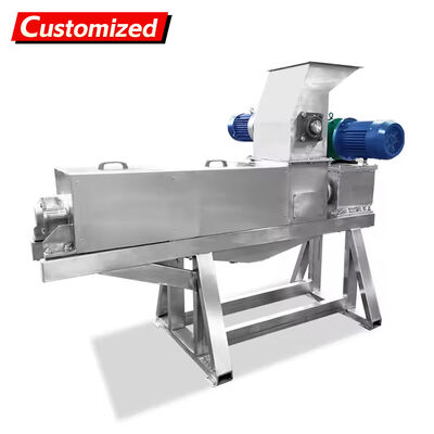 Un buen precio. Custom Food Processing Machinery Coconut Meat Juicer Combination Hammer Mill and Extruder for Fruit and Root Vegetable Processing Juicer en línea