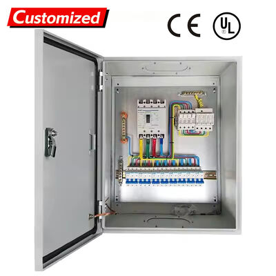 Un buen precio. Caja de distribución eléctrica de acero inoxidable con clasificación IP55, gabinete de distribución de energía 380V para uso industrial al aire libre en línea